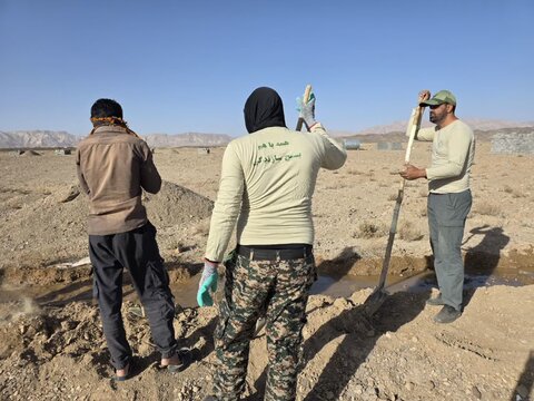 تصاویر/ برگزاری اردوی جهادی عمرانی توسط گروه های جهادی حوزه امام علی علیه السلام