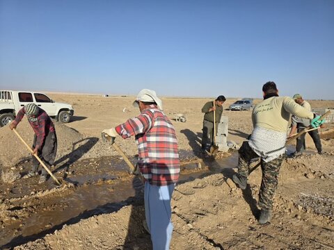 تصاویر/ برگزاری اردوی جهادی عمرانی توسط گروه های جهادی حوزه امام علی علیه السلام