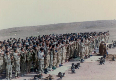 تصاویر/ تصاویری از آیت الله ناصری در دوران دفاع مقدس