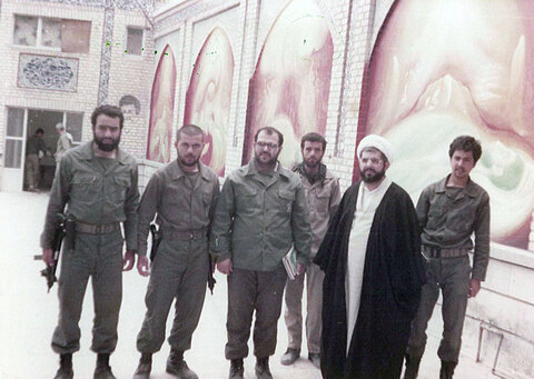 تصاویر/ تصاویری از آیت الله ناصری در دوران دفاع مقدس