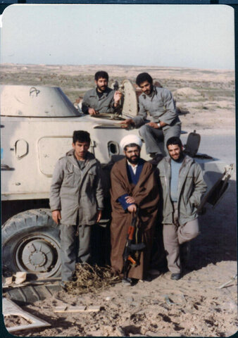 تصاویر/ تصاویری از آیت الله ناصری در دوران دفاع مقدس