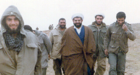 تصاویر/ تصاویری از آیت الله ناصری در دوران دفاع مقدس