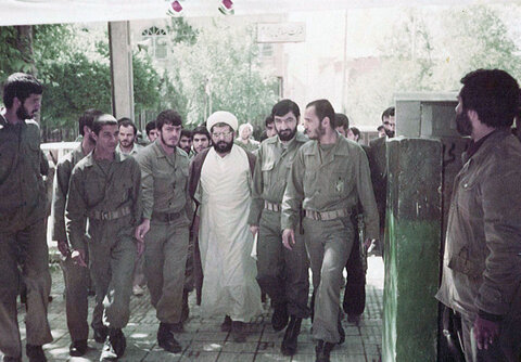 تصاویر/ تصاویری از آیت الله ناصری در دوران دفاع مقدس