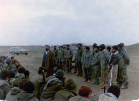 تصاویر/ تصاویری از آیت الله ناصری در دوران دفاع مقدس