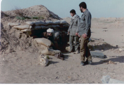 تصاویر/ تصاویری از آیت الله ناصری در دوران دفاع مقدس