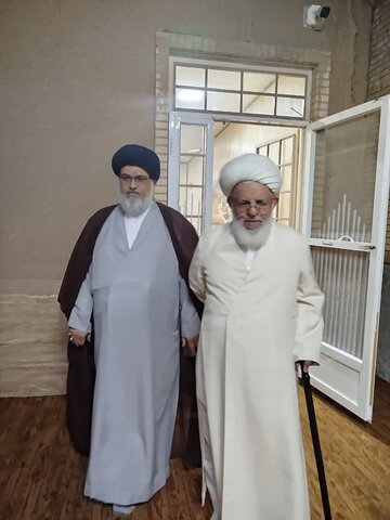 تصاویر/ جلوه هایی از سفر آیت الله ناصری به بافق