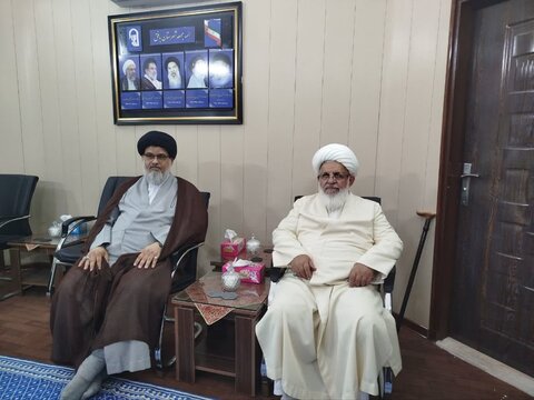 تصاویر/ جلوه هایی از سفر آیت الله ناصری به بافق