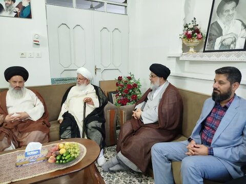 تصاویر/ جلوه هایی از سفر آیت الله ناصری به بافق