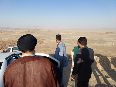 تصاویر/ جلوه هایی از سفر آیت الله ناصری به بافق