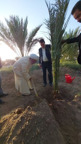 تصاویر/ جلوه هایی از سفر آیت الله ناصری به بافق