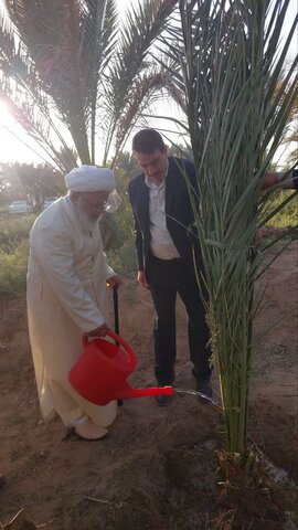 تصاویر/ جلوه هایی از سفر آیت الله ناصری به بافق