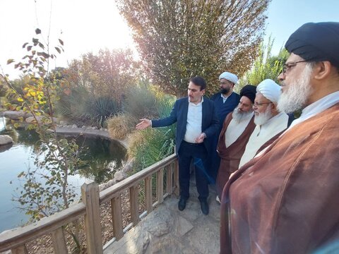 تصاویر/ جلوه هایی از سفر آیت الله ناصری به بافق