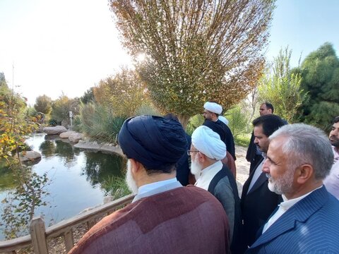 تصاویر/ جلوه هایی از سفر آیت الله ناصری به بافق