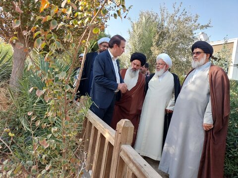 تصاویر/ جلوه هایی از سفر آیت الله ناصری به بافق