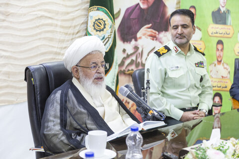 تصاویر/ جلسه تفسیر قرآن کریم آیت الله ناصری