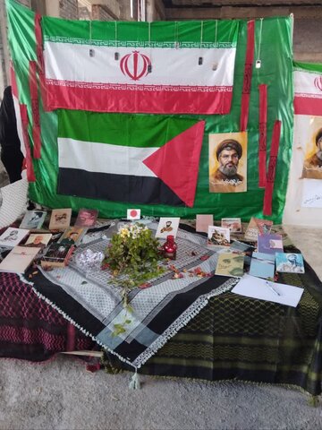 تصاویر/حضور طلاب مدرسه علمیه مهدیه در اولین یادواره ی شهدای روحانی شهرستان خنداب