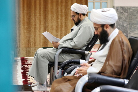 تصاویر/ دیدار مدیر و معاونان حوزه علمیه استان گیلان با آیت الله اعرافی