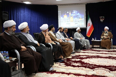 تصاویر/ دیدار مدیر و معاونان حوزه علمیه استان گیلان با آیت الله اعرافی