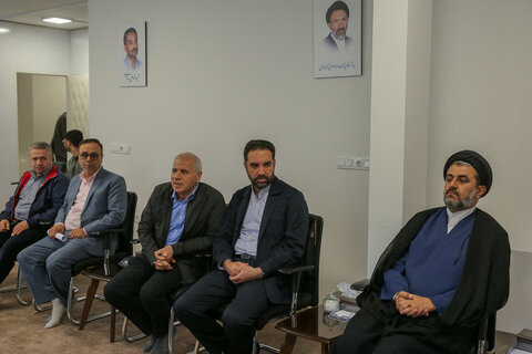 تصاویر / دیدار نماینده ولی فقیه در استان قزوین با نماینده یونسکو