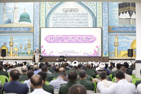 تصاویر/ مراسم تودیع و معارفه مسئول دفتر نمایندگی ولی فقیه در سپاه امام سجاد (ع) استان هرمزگان