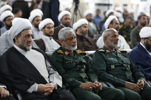 تصاویر/ مراسم تودیع و معارفه مسئول دفتر نمایندگی ولی فقیه در سپاه امام سجاد (ع) استان هرمزگان