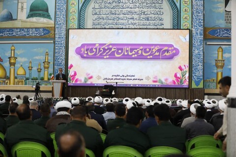 تصاویر/ مراسم تودیع و معارفه مسئول دفتر نمایندگی ولی فقیه در سپاه امام سجاد (ع) استان هرمزگان