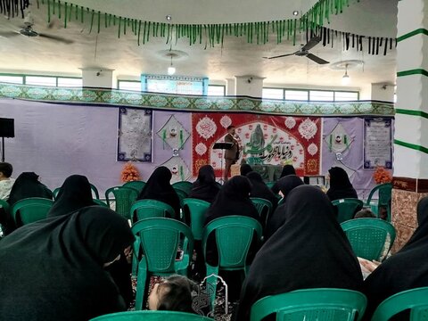 تصاویر/ مراسم آغاز سال تحصیلی در مدرسه علمیه الزهرا(س) شهر ماهان