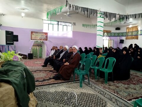 تصاویر/ مراسم آغاز سال تحصیلی در مدرسه علمیه الزهرا(س) شهر ماهان