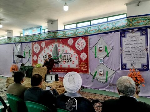 تصاویر/ مراسم آغاز سال تحصیلی در مدرسه علمیه الزهرا(س) شهر ماهان