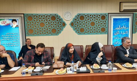 تصاویر/ نشست خبری اولین دوره مسابقات سراسری قرآن کریم «زین‌الاصوات»