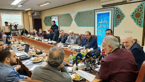 تصاویر/ نشست خبری اولین دوره مسابقات سراسری قرآن کریم «زین‌الاصوات»