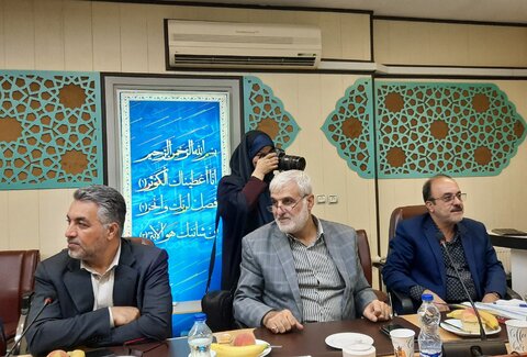 تصاویر/ نشست خبری اولین دوره مسابقات سراسری قرآن کریم «زین‌الاصوات»