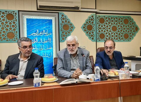 تصاویر/ نشست خبری اولین دوره مسابقات سراسری قرآن کریم «زین‌الاصوات»