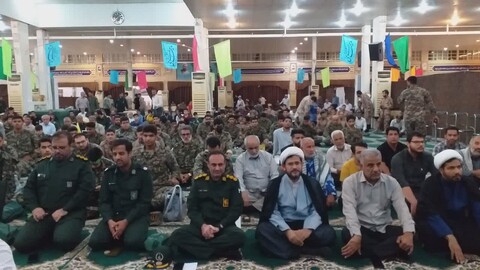 تصاویر/ بزرگداشت شهدای مقاومت در مصلی جمعه بوشهر