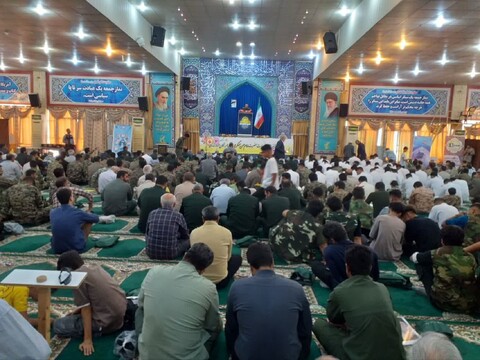 تصاویر/ بزرگداشت شهدای مقاومت در مصلی جمعه بوشهر