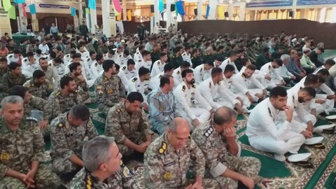 تصاویر/ بزرگداشت شهدای مقاومت در مصلی جمعه بوشهر