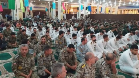 تصاویر/ بزرگداشت شهدای مقاومت در مصلی جمعه بوشهر