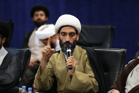 تصاویر/ دومین جلسه ایده پردازی در اجرای پیام مقام معظم رهبری به حوزه های علمیه