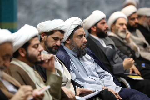 تصاویر/ دومین جلسه ایده پردازی در اجرای پیام مقام معظم رهبری به حوزه های علمیه