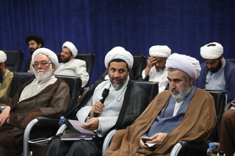 تصاویر/ دومین جلسه ایده پردازی در اجرای پیام مقام معظم رهبری به حوزه های علمیه