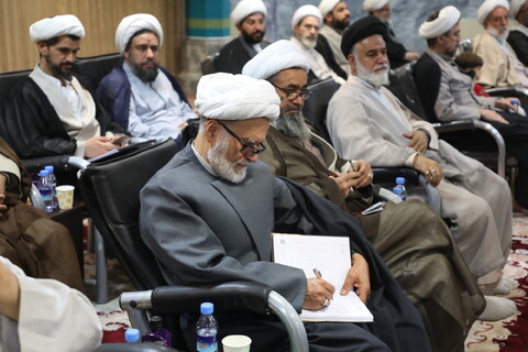 تصاویر/ دومین جلسه ایده پردازی در اجرای پیام مقام معظم رهبری به حوزه های علمیه