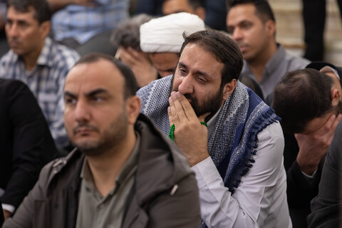 تصاویر/ غبارروبی مضجع مطهر امام رضا علیه‌السلام