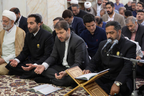 تصاویر/ غبارروبی مضجع مطهر امام رضا علیه‌السلام