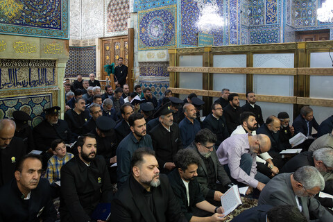 تصاویر/ غبارروبی مضجع مطهر امام رضا علیه‌السلام