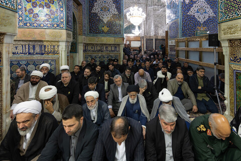 تصاویر/ غبارروبی مضجع مطهر امام رضا علیه‌السلام