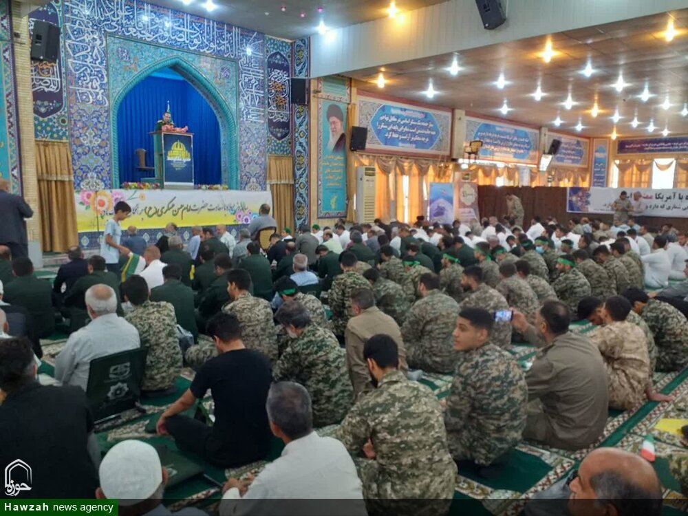 تصاویر/ بزرگداشت شهدای مقاومت در مصلی جمعه بوشهر