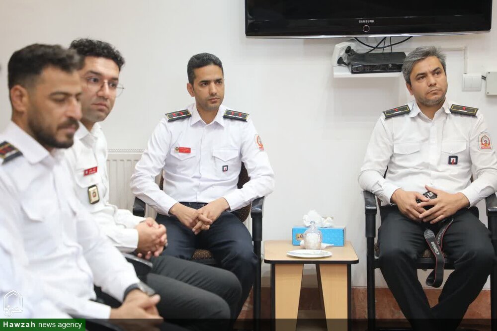 دیدار با مدیران سازمان آتش‌نشانی و خدمات ایمنی شهرداری سمنان