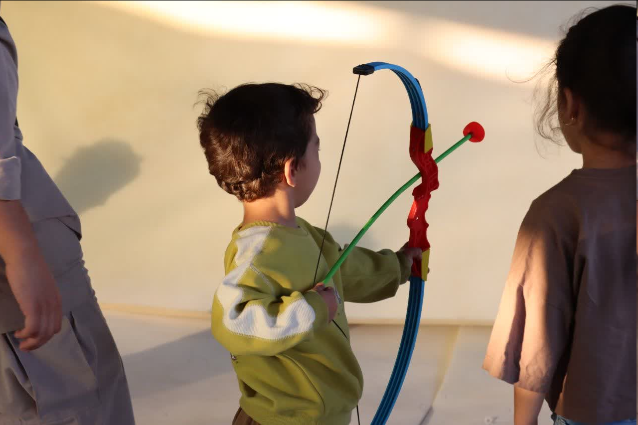 بازی و شادی کودکانه در کنگره شهدای استان سمنان