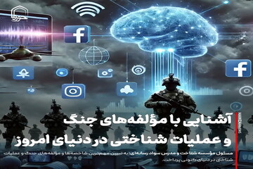 عکس نوشت| آشنایی با مؤلفه‌های جنگ و عملیات شناختی در دنیای امروز