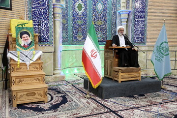 تصاویر/ یادواره اولین سالگرد شهید سیدحسن نصرالله در مرکز فقهی ائمه اطهار(ع)